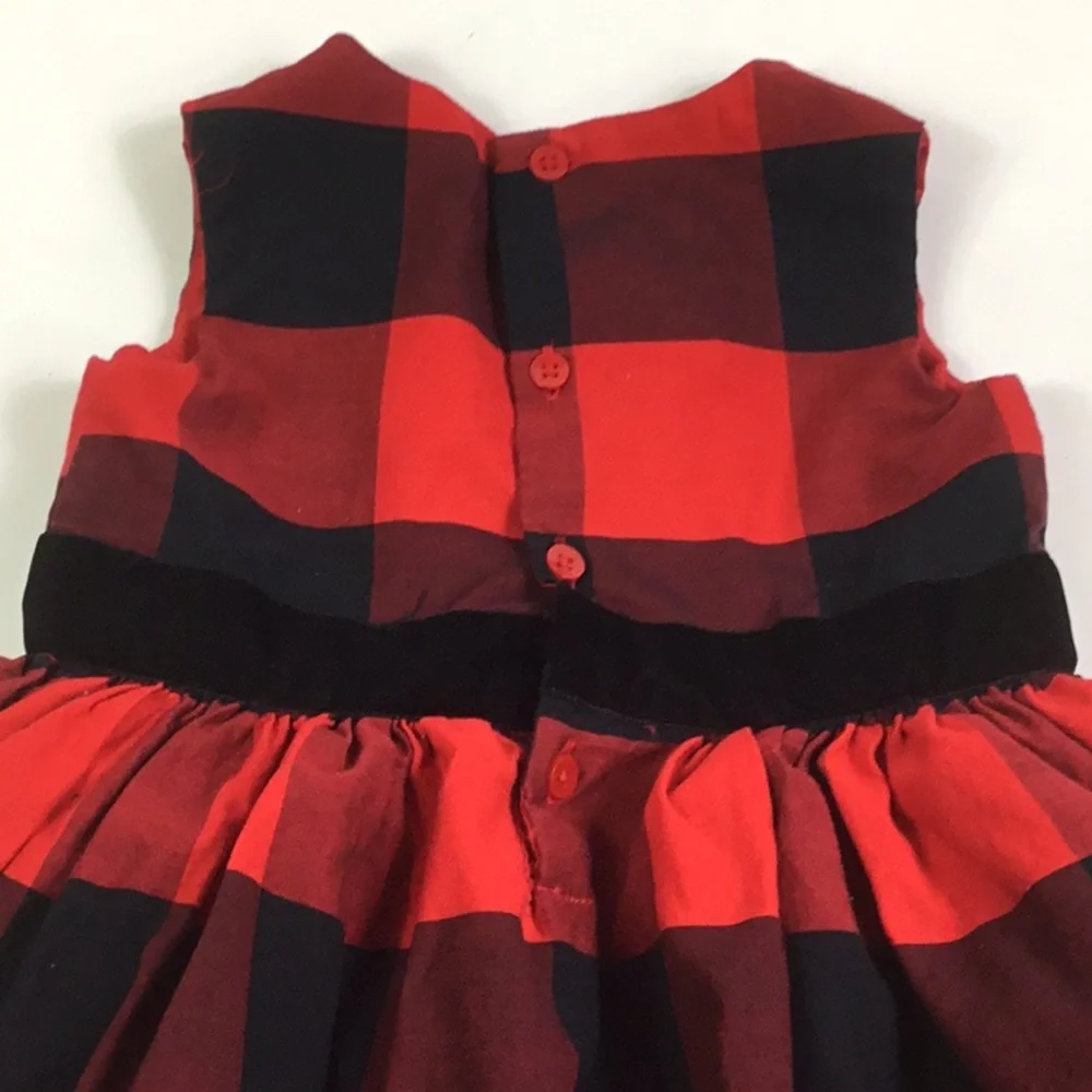 Kid Carter’s Dress Red‎ plaid Size 18M